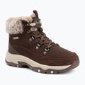 Női Skechers Trego Snow Worries cipő csokoládé