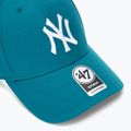 47 Brand MLB New York Yankees MVP baseball sapka sötét teal baseball sapka 3