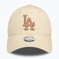 Női baseballsapka New Era Wmns Le 940 La Dodgers light beige 3