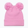 Női téli sapka New Era Wmns Double Pom La Dodgers pastel pink 2