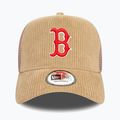 Baseballsapka New Era Cord Trucker Red Sox med beige 3