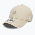 Baseballsapka New Era Metallic Pin 940 Nyy light beige 2