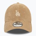 Baseballsapka New Era Cord 920 La Dodgers med beige 3