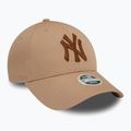 Női baseballsapka New Era Metallic 9FORTY New York Yankees beige