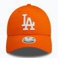 Női baseballsapka New Era League Essential 9FORTY Los Angeles Dodgers orange 3