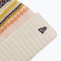 Női téli sapka New Era Rail Isle Cuff Knit Beanie light beige 3