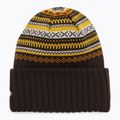 Női téli sapka New Era Rail Isle Cuff Knit Beanie dark brown 2