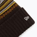 Női téli sapka New Era Rail Isle Cuff Knit Beanie dark brown 3