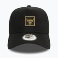 Baseballsapka New Era Metallic Patch Eframe 9FORTY Chicago Bulls black 3