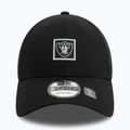 Baseballsapka New Era Metallic Patch 9FORTY Las Vegas Raiders black 3