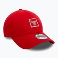 Baseballsapka New Era Metallic Patch 9FORTY Chicago Bulls red