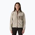 Patagonia női fleece pulóver Synch zabpehely színű, szürke és szürke madárszürke pulóver