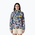 Patagonia női trekking pulóver LW Synch Snap-T P/O wild botanist/tidal teal