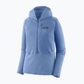 Női softshell dzseki Patagonia R1 Hybrid Hybrid Pullover Hoody bőséges kék 9