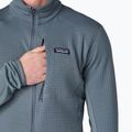 Férfi Patagonia R1 Hybrid utility kék fleece melegítőfelső 7