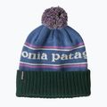 Patagonia Powder Town park csíkos téli sapka: barnacle blue