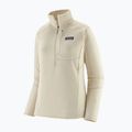 Női polár pulóver Patagonia R1 wool white 4