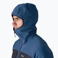 Férfi Patagonia R2 TechFace Hoody softshell kabát clement kék 5