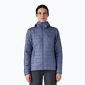 Női Patagonia Nano Puff Hoody jelenlegi kék pehelypaplan dzseki