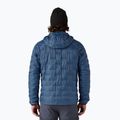 Férfi Patagonia Micro Puff Hoody pehelypaplan dzseki clement kék 2
