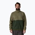 Férfi Patagonia Retro Pile 1 / 2 Snap P / O régi növekedés zöld trekking pulóver