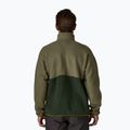Férfi Patagonia Retro Pile 1 / 2 Snap P / O régi növekedés zöld trekking pulóver 3