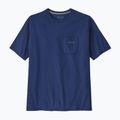 Férfi Patagonia Boardshort Logo Pocket póló Responsibili clement blue 4