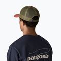 Patagonia P-6 Logo LoPro Trucker nyírfa fehér baseball sapka 3