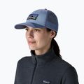 Patagonia P-6 Logo LoPro Trucker kék baseball sapka 2