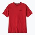 Férfi Patagonia P-6 Logo Responsibili-Tee amanita piros