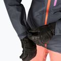 Női Patagonia Insulated Powder Town smolder kék w / narancs héj esőkabát 6