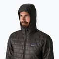 Férfi Patagonia Nano Puff Hoody pehelypaplan kabát fekete 5