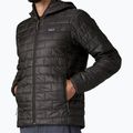 Férfi Patagonia Nano Puff Hoody pehelypaplan kabát fekete 6