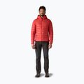 Férfi pehelydzseki Patagonia Down Sweater Hoody amanita red 2