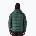 Férfi Patagonia Down Sweater Hoody pehelydzseki cascade green 3