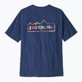 Patagonia férfi Unity Fitz Responsibili póló clement kék 2