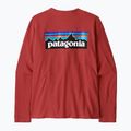Női Patagonia P-6 Logo Responsibili-Tee melegítőfelső piros 2