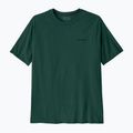 Férfi Patagonia P-6 Logo Responsibili-Tee kaszkádzöld póló