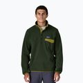 Patagonia férfi trekking pulóver LW Synch Snap-T P / O régi növekedés zöld