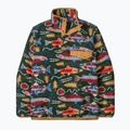 Patagonia férfi trekking pulóver LW Synch Snap-T P / O régi növekedés zöld 3