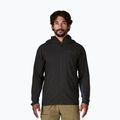 Férfi hibrid dzseki Patagonia Nano-Air Ultralight teljes cipzáras kapucnis fekete