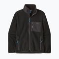 Patagonia férfi gyapjú pulóver Synch fekete egyszínű