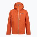 Férfi esőkabát Patagonia Granite Crest Rain coal orange