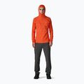 Férfi pulóver Patagonia R1 Ultralight Hoody coal orange 2