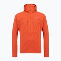 Férfi pulóver Patagonia R1 Ultralight Hoody coal orange 10
