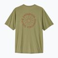 Férfi trekking póló Patagonia Cap Cool Daily Shirt - Spoke Stencil gumtree green - light gumtree green x-dye 2