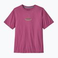 Férfi póló Patagonia '95 Oval Logo faded magenta