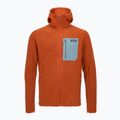 Férfi trekking pulóver Patagonia R1 Air Full Zip Hoody coal orange