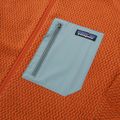 Férfi trekking pulóver Patagonia R1 Air Full Zip Hoody coal orange 3