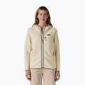 Női Patagonia Retro Pile Hoody polár pulóver természetes színben, ellwood zölddel